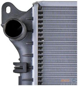 Радиатор, охлаждение двигателя HELLA