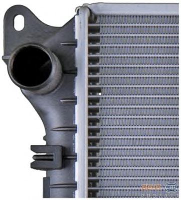 Радиатор, охлаждение двигателя HELLA