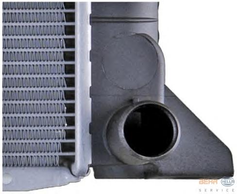Радиатор, охлаждение двигателя HELLA