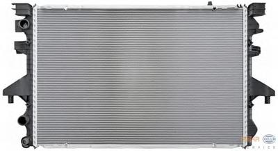 Радиатор, охлаждение двигателя HELLA