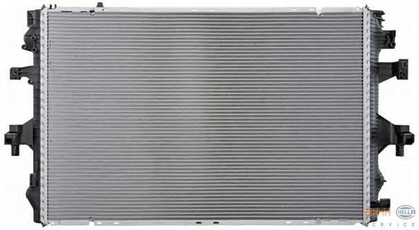 Радиатор, охлаждение двигателя HELLA