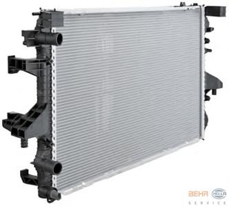 Радиатор, охлаждение двигателя HELLA