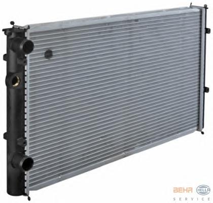 Радиатор, охлаждение двигателя HELLA