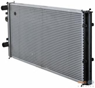 Радиатор, охлаждение двигателя HELLA