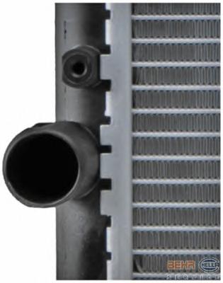 Радиатор, охлаждение двигателя HELLA