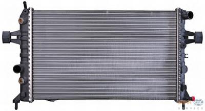 Радиатор, охлаждение двигателя HELLA