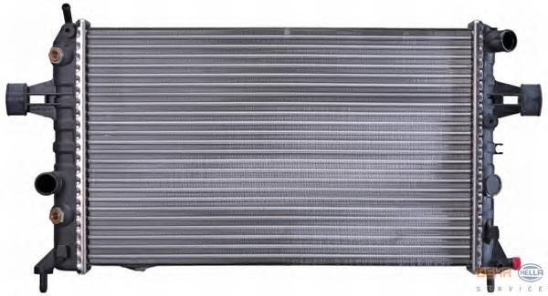 Радиатор, охлаждение двигателя HELLA