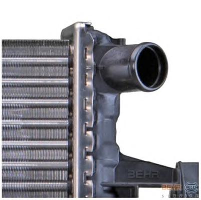 Радиатор, охлаждение двигателя HELLA