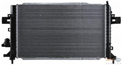 Радиатор, охлаждение двигателя HELLA