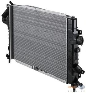Радиатор, охлаждение двигателя HELLA