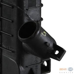 Радиатор, охлаждение двигателя HELLA