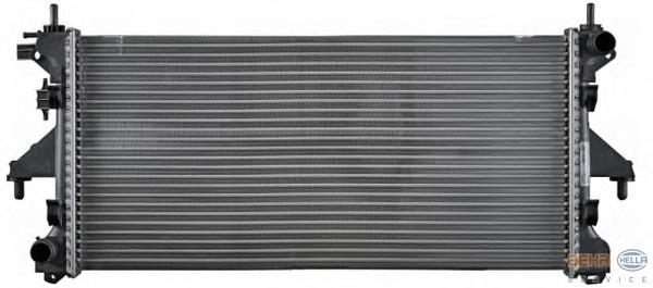 Радиатор, охлаждение двигателя HELLA
