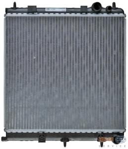 Радиатор, охлаждение двигателя HELLA