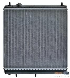 Радиатор, охлаждение двигателя HELLA