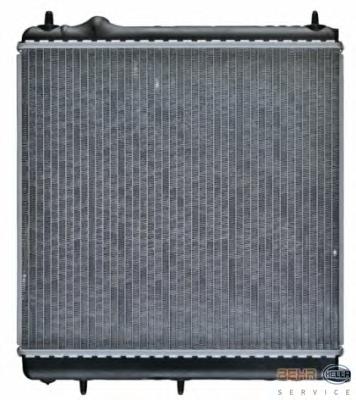 Радиатор, охлаждение двигателя HELLA