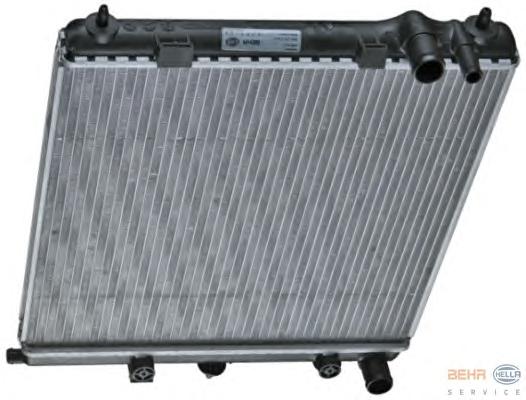 Радиатор, охлаждение двигателя HELLA