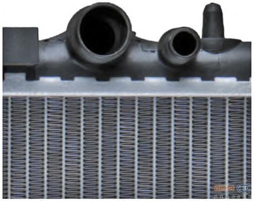 Радиатор, охлаждение двигателя HELLA