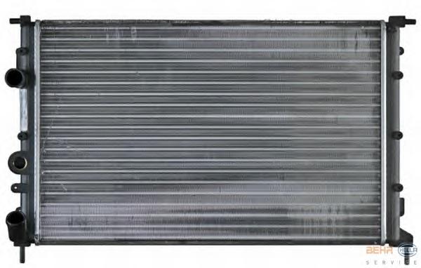 Радиатор, охлаждение двигателя HELLA
