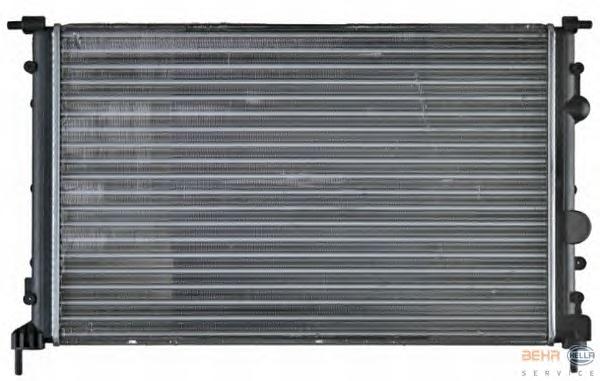 Радиатор, охлаждение двигателя HELLA