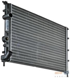 Радиатор, охлаждение двигателя HELLA