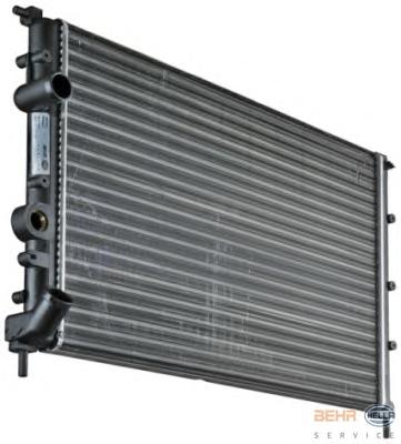 Радиатор, охлаждение двигателя HELLA