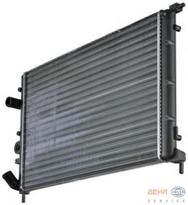 Радиатор, охлаждение двигателя HELLA