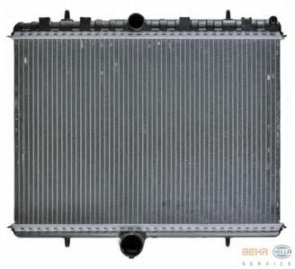 Радиатор, охлаждение двигателя HELLA