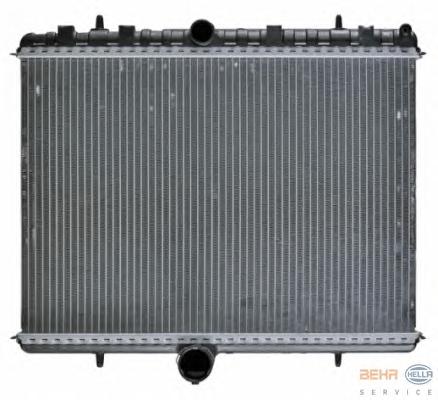 Радиатор, охлаждение двигателя HELLA