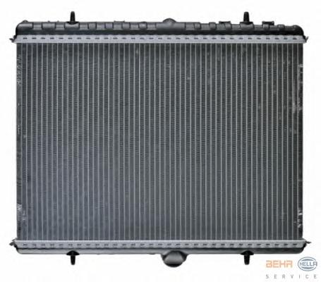 Радиатор, охлаждение двигателя HELLA