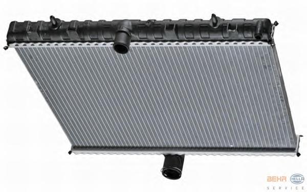 Радиатор, охлаждение двигателя HELLA