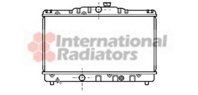 Радиатор, охлаждение двигателя VAN WEZEL 53002115