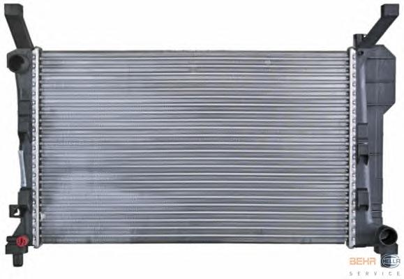 Радиатор, охлаждение двигателя HELLA