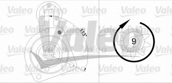 Стартер VALEO