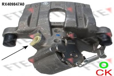 Тормозной суппорт FTE RX409847A0