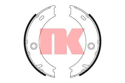 Комплект тормозных колодок, стояночная тормозная система NK 2733678