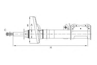 Амортизатор SCT Germany Z3088L