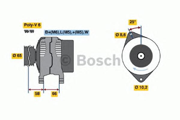 Генератор BOSCH