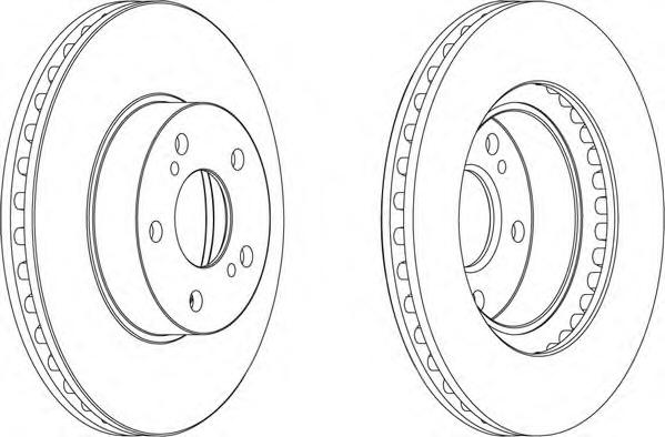 Тормозной диск FERODO