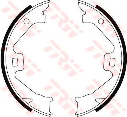 Комплект тормозных колодок, стояночная тормозная система TRW