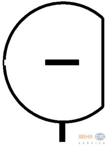 Компрессор, кондиционер HELLA