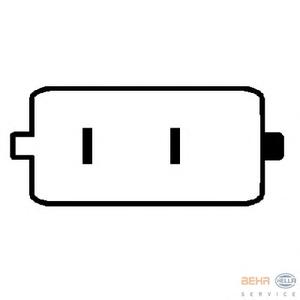 Компрессор, кондиционер HELLA