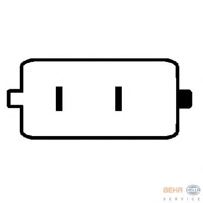 Компрессор, кондиционер HELLA