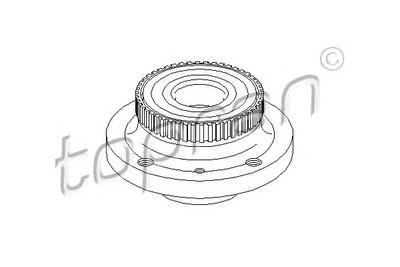 Ступица колеса TOPRAN 500359