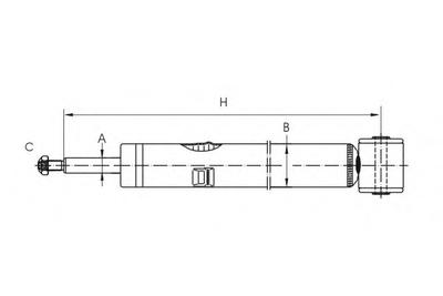 Амортизатор SCT Germany Z2712
