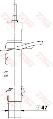 Амортизатор TRW