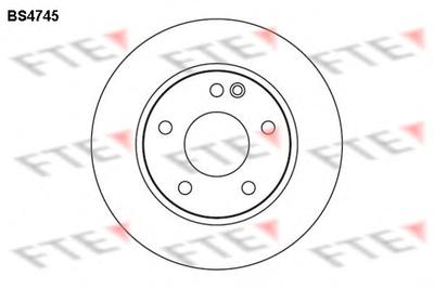 Тормозной диск FTE BS4745