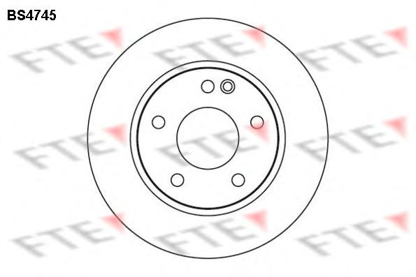 Тормозной диск FTE