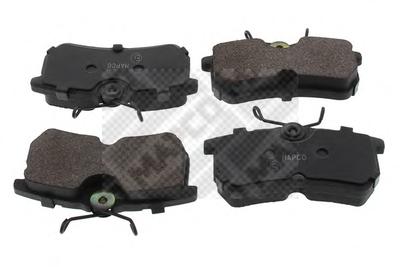 Комплект тормозных колодок, дисковый тормоз MAPCO 6523