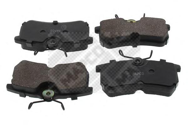 Комплект тормозных колодок, дисковый тормоз MAPCO