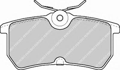 Комплект тормозных колодок, дисковый тормоз FERODO FDB1319B